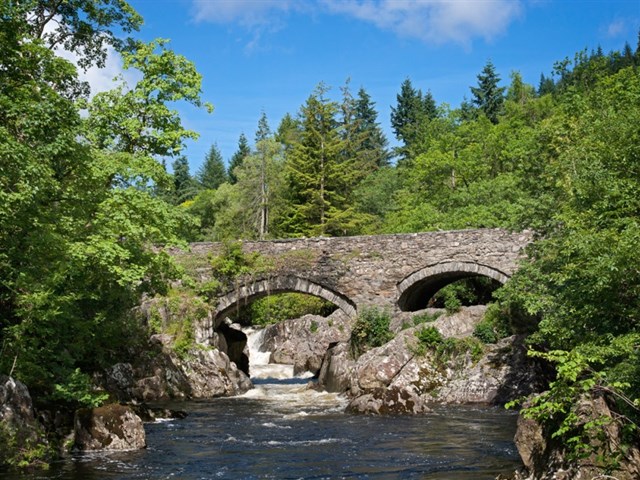 The Pont-y-Pair bridge