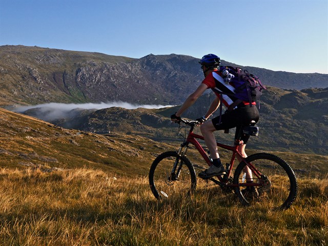 Mountain biking in Snowdonia