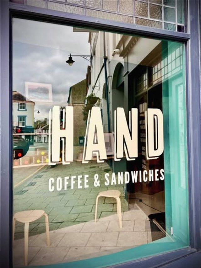 HAND coffee shop in Llanrwst