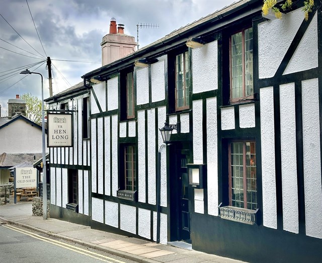 The Old Ship pub in Trefriw