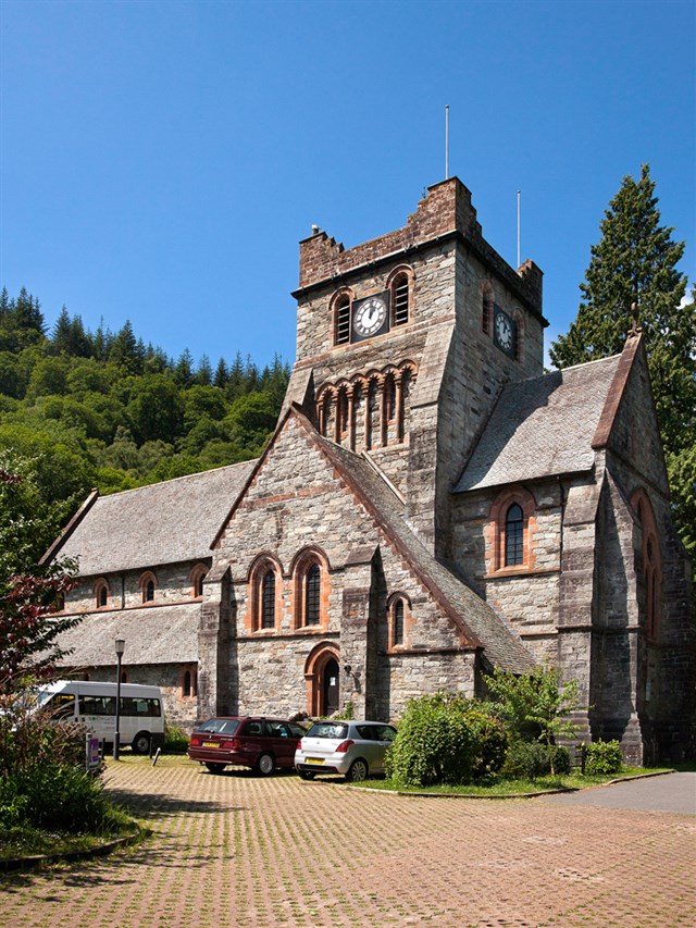 St Mary's Church in the village centre