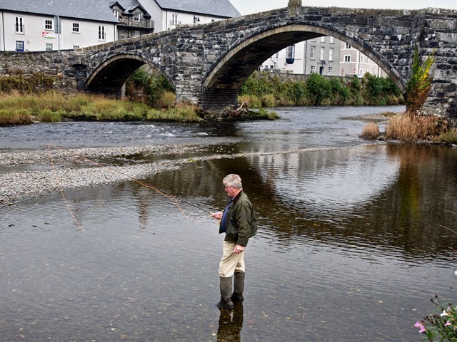 Fishing the Afon Conwy
