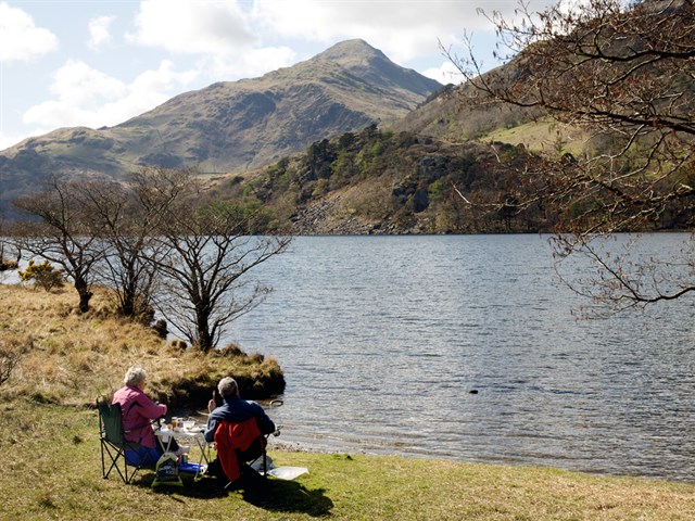 Picnic by Llyn Geirionydd