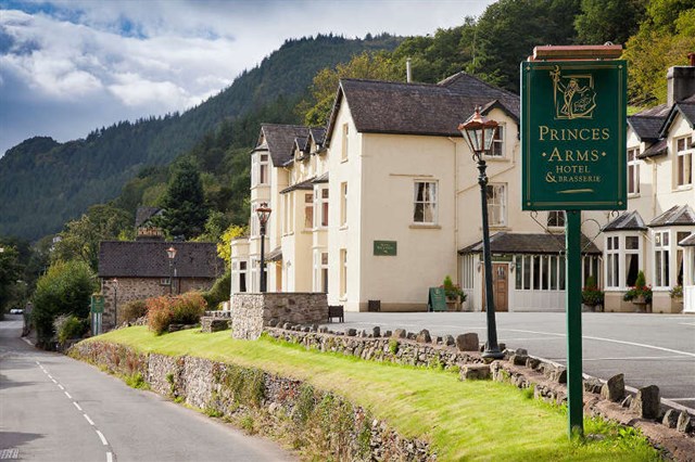The Princes Arms Hotel in Trefriw